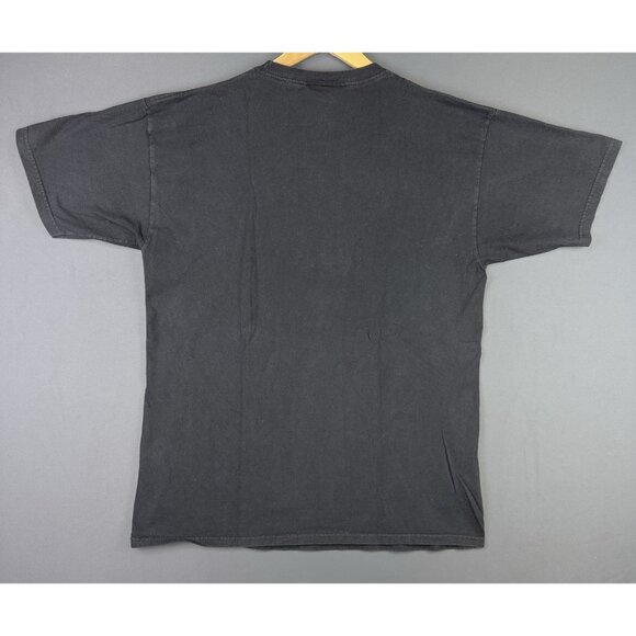 Vintage Y2K Mishka Eyeball Camo Streetwear Hype Large Blac Tee Art Promo - Picture 2 of 7